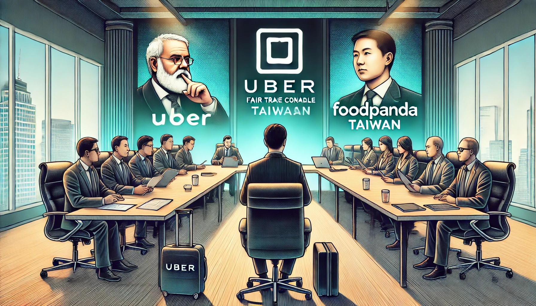 Taïwan bloque la fusion entre Uber et Foodpanda